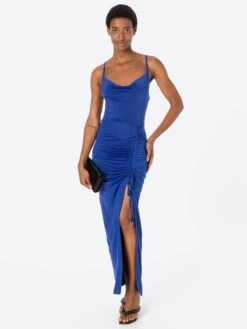 Wal G Maxi Jurken Jurk YASS Dames Royal Blue/koningsblauw -Wal G c3c66da5ec2277776af8aeb9665cce80