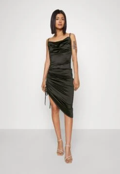 Wal G Ruched Dress - Cocktailjurk - Black