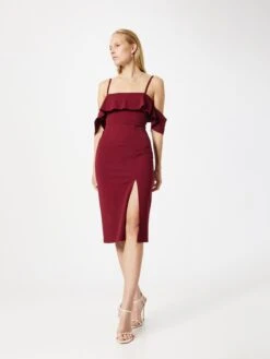 Wal G Mini Jurken Jurk ZIMMI Dames Wijnrood 13 Wal G Mini Jurken Jurk ZIMMI Dames Wijnrood -Wal G c4f0584b787ad14fc94fc31373f4c316