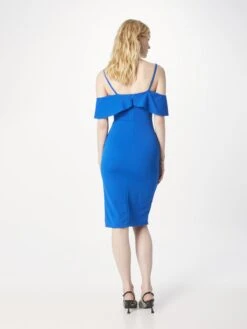 Wal G Cocktailjurken Cocktailjurk Dames Royal Blue/koningsblauw -Wal G c56b792c191a0cc1623fb8522aa57c6f