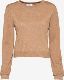 Wal G Fijngebreide Truien Trui LIBBY Dames Bruin Gemêleerd