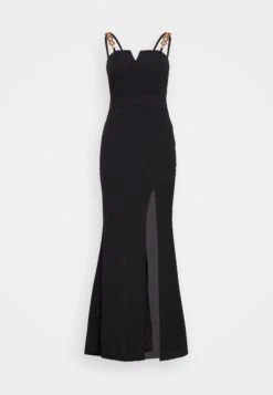 Wal G Rue Chain Maxi - Cocktailjurk - Black -Wal G cc86ce0ed95c40d5ab9db5281cf2e9dd
