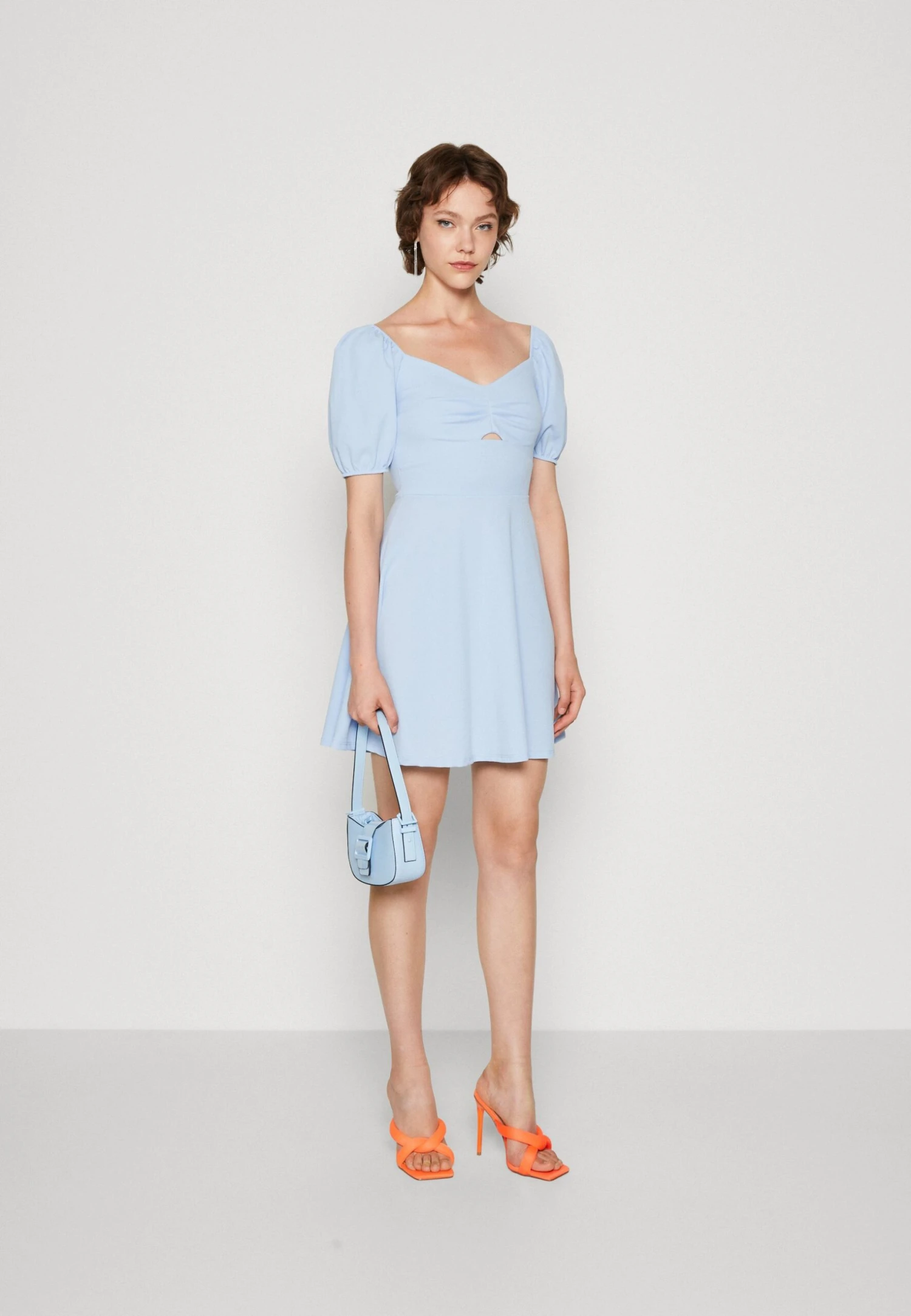 Wal G Haliday Cut Out Skater - Jerseyjurk - Sky Blue 2 Wal G Haliday Cut Out Skater - Jerseyjurk - Sky Blue - Afbeelding 2