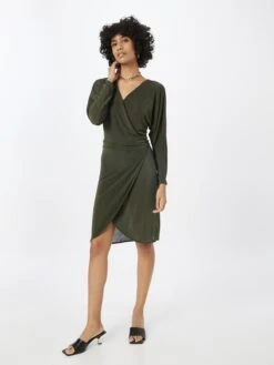 Wal G Mini Jurken Jurk Dames Donkergroen -Wal G ce320469b8c9c164cded9d9406cc0628