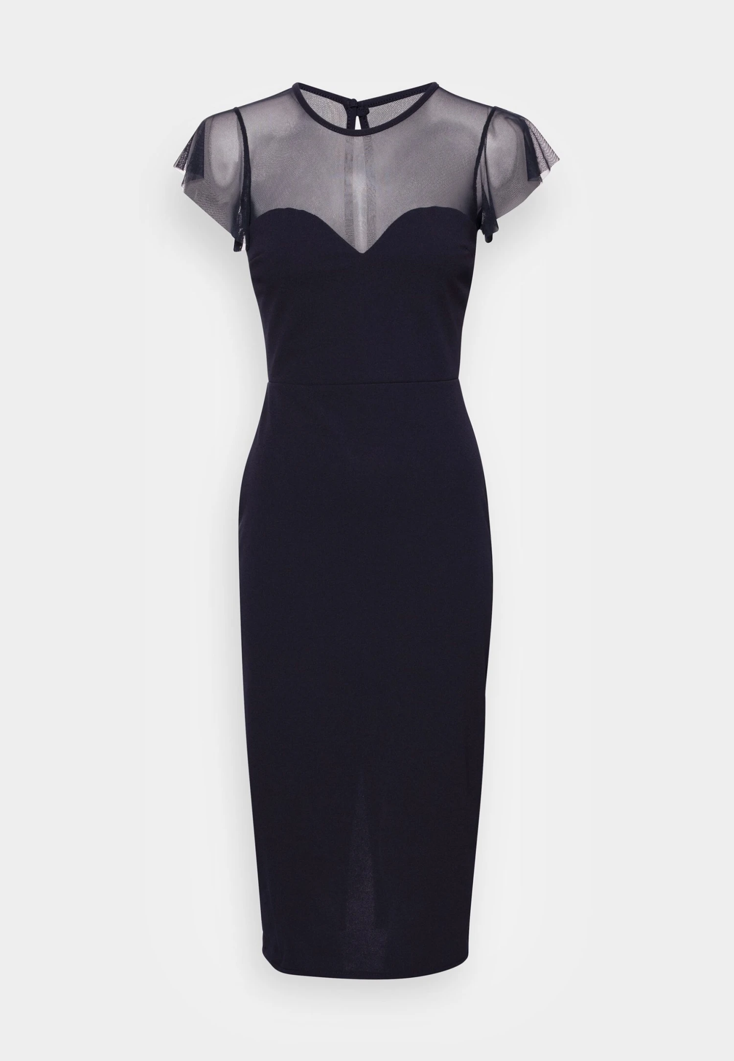 Wal G Dylan Midi Dress - Cocktailjurk - Navy 4 Wal G Dylan Midi Dress - Cocktailjurk - Navy - Afbeelding 4