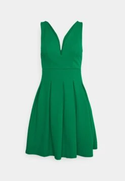 Wal G Pleated Fit And Flare - Cocktailjurk - Leaf Green -Wal G cfed1335999148dca8cb5a35792e819b