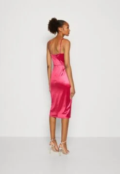 Wal G Saira Midi - Etui-Jurk - Fuchsia 8 Wal G Saira Midi - Etui-Jurk - Fuchsia -Wal G d2acae44eecf4f1ebfc902a35ddd17c3