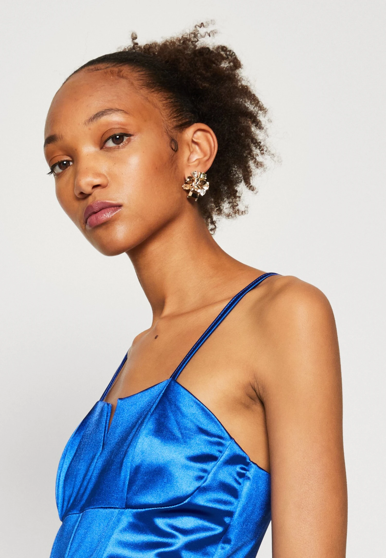 Wal G Saira Midi - Etui-Jurk - Electric Blue 4 Wal G Saira Midi - Etui-Jurk - Electric Blue - Afbeelding 4