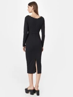 Wal G Midi Jurken Jurk JESS Dames Zwart -Wal G d4944e2416187dd91d441e9558df3aba