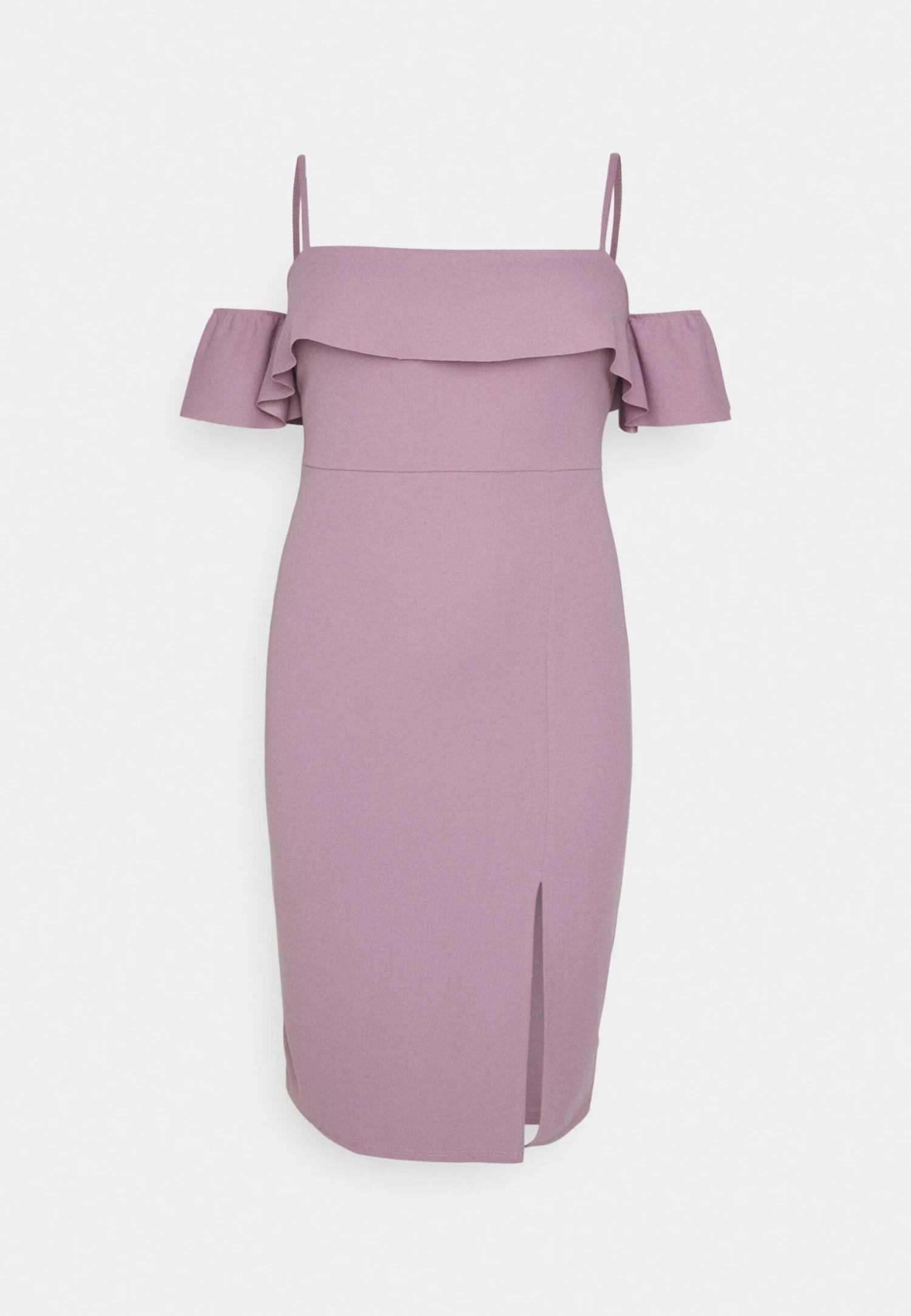 Andy Ruffle Midi - Jerseyjurk - Mauve Pink 6 Andy Ruffle Midi - Jerseyjurk - Mauve Pink - Afbeelding 6