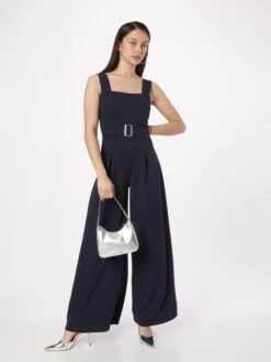 Wal G Lange Jumpsuits Jumpsuit ASH Dames Navy -Wal G d69bd79895b44ea23ad859a75e09564d