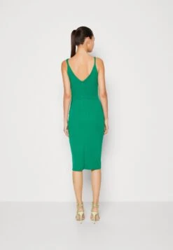 Wal G Tessa Midi Dress - Jerseyjurk - Leaf Green -Wal G d9a9f54471104f848a8cbc37dc8a92cb