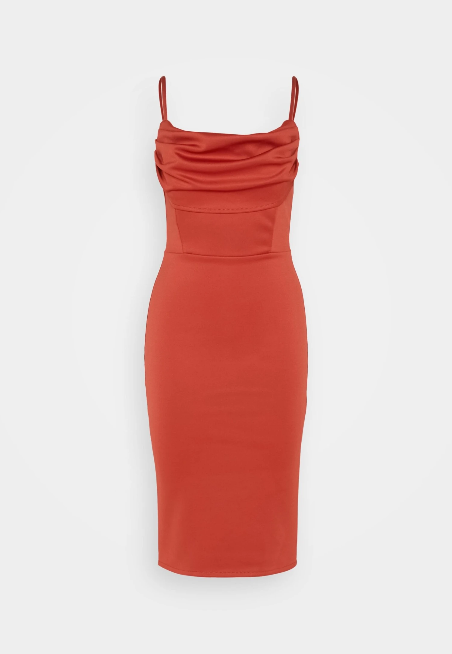 Wal G Jessy Dress - Cocktailjurk - Terracotta 5 Wal G Jessy Dress - Cocktailjurk - Terracotta - Afbeelding 5