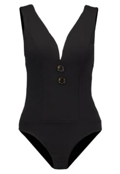 Wal G Tortoise Button Body - Top - Black 8 Wal G Tortoise Button Body - Top - Black -Wal G e4437f709ad24d2c9f7817faebcd7fc8