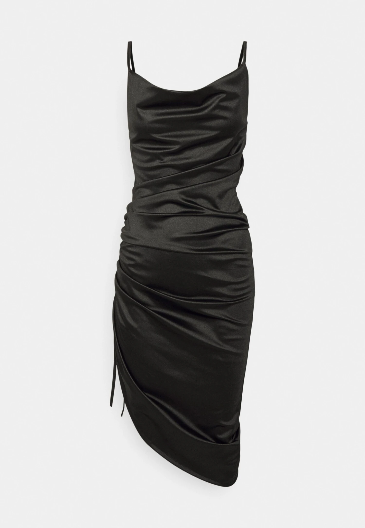 Wal G Ruched Dress - Cocktailjurk - Black 5 Wal G Ruched Dress - Cocktailjurk - Black - Afbeelding 5