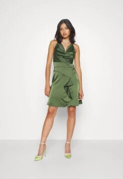 Wal G Aja Ruffle Mini - Jurk - Medow -Wal G ec7f301f3a524772a9b8a8b7d2c0073a