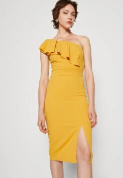 Wal G Andy Ruffle Midi - Cocktailjurk - Mango 9 Wal G Andy Ruffle Midi - Cocktailjurk - Mango -Wal G ed64400545dd4f75a8deaaa3d7aad3f3