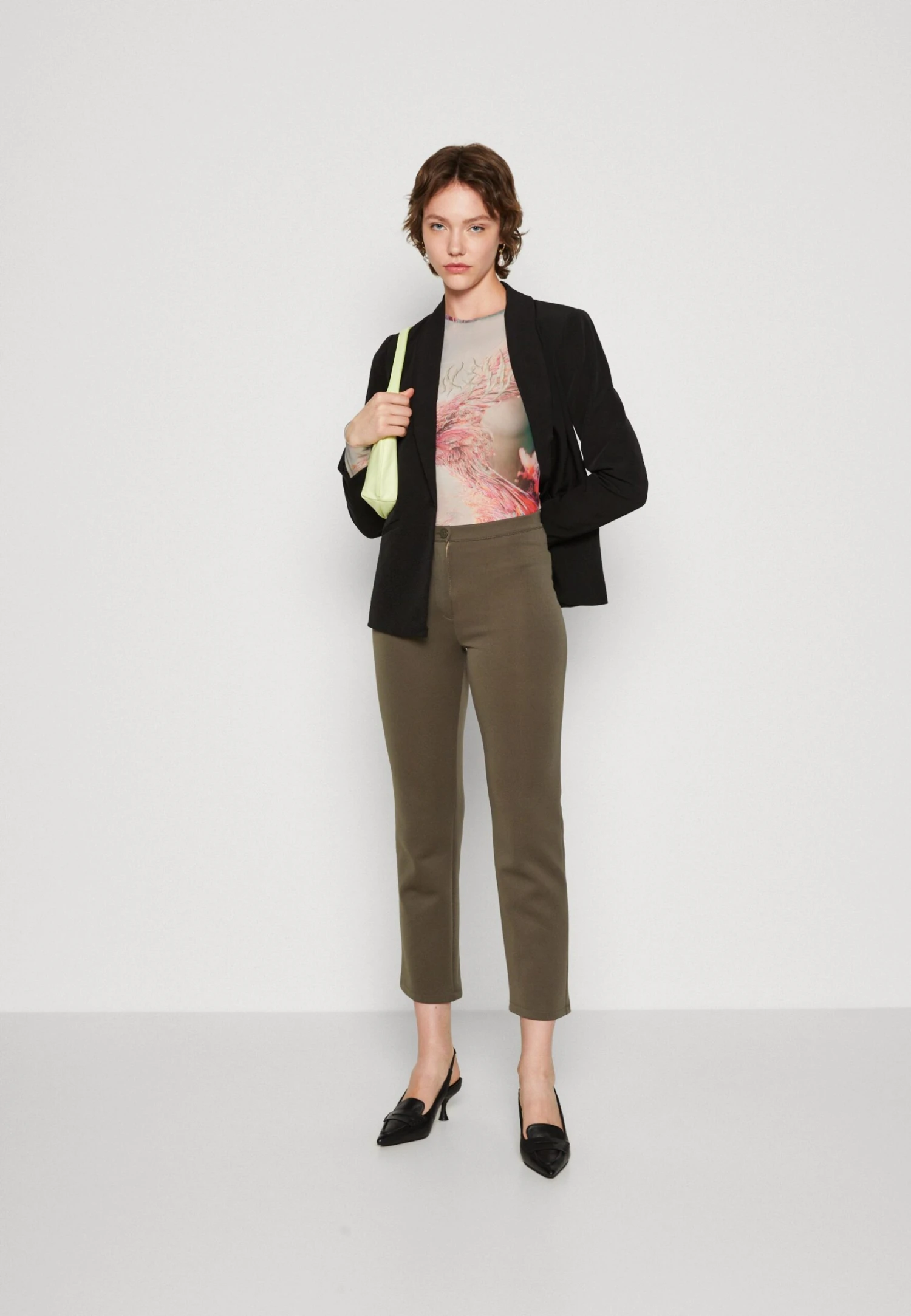 Wal G Brody Trouser - Broek - Khaki 2 Wal G Brody Trouser - Broek - Khaki - Afbeelding 2