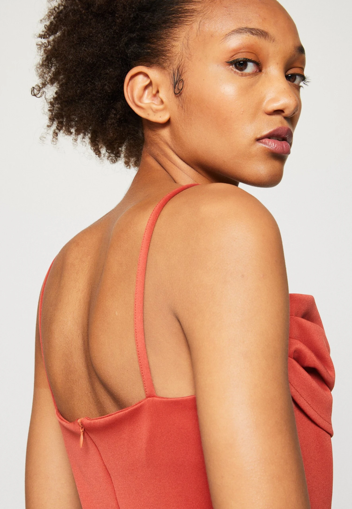 Wal G Jessy Dress - Cocktailjurk - Terracotta 6 Wal G Jessy Dress - Cocktailjurk - Terracotta - Afbeelding 6