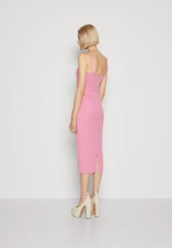 Wal G Dina V Neck Midi - Etui-Jurk - Rose Pink 8 Wal G Dina V Neck Midi - Etui-Jurk - Rose Pink -Wal G f596325990da491c96949cfe69cacd21