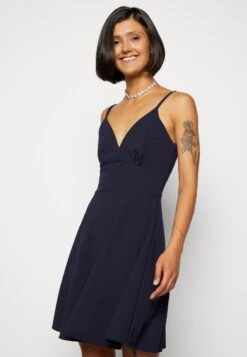 Wal G Jina Skater Dress - Jerseyjurk - Navy Blue 9 Wal G Jina Skater Dress - Jerseyjurk - Navy Blue -Wal G f67b19a165664ba3a8d8899b9df32b98