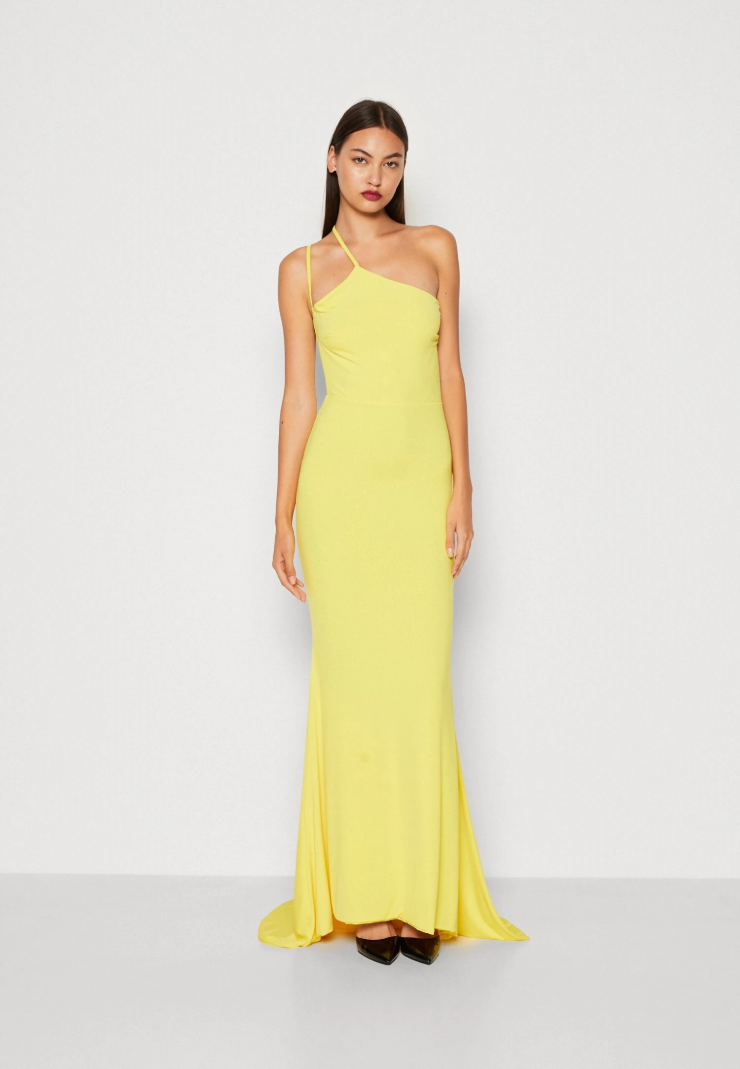Wal G Backless Maxi - Jerseyjurk - New Lime 3 Wal G Backless Maxi - Jerseyjurk - New Lime - Afbeelding 3
