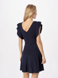 Wal G Cocktailjurken Cocktailjurk DANYA Dames Navy -Wal G f6e4316102ba0ffd94df3d36bb1a5025