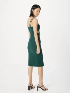 Wal G Cocktailjurken Cocktailjurk ANAIS Dames Donkergroen -Wal G f6e4c280b1d05aedd4776ef2a41d55b9