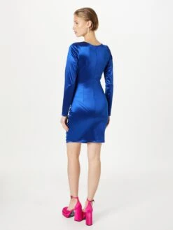Wal G Cocktailjurken Cocktailjurk DINA Dames Royal Blue/koningsblauw -Wal G fbe538cd696986017b66190aa7044ca4