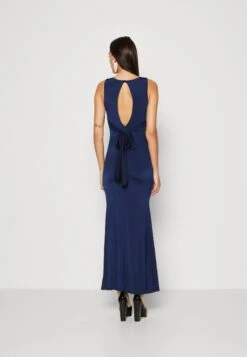 Wal G Becky Open Back Maxi - Jerseyjurk - Navy Blue 8 Wal G Becky Open Back Maxi - Jerseyjurk - Navy Blue -Wal G fe2e33076eef430b88b144a052946333