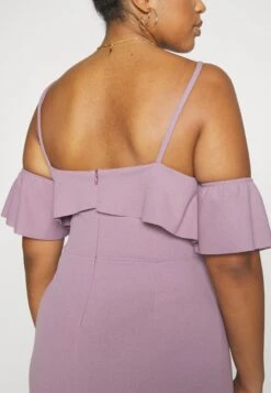 Andy Ruffle Midi - Jerseyjurk - Mauve Pink 13 Andy Ruffle Midi - Jerseyjurk - Mauve Pink -Wal G fe905bc6525b4c889f6075756223aef6